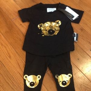 BRAND NEW: Huxbaby t-shirt and pants.